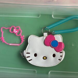 Hello Kitty Coin Purse with Pink Bow